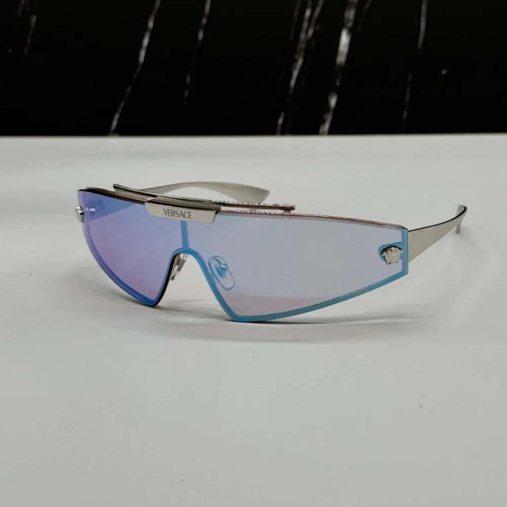 NEW VE2265 100011 VERSACE MOD 2265 1000/11 SILVER VE2265 1000/11 SUNGLASSES